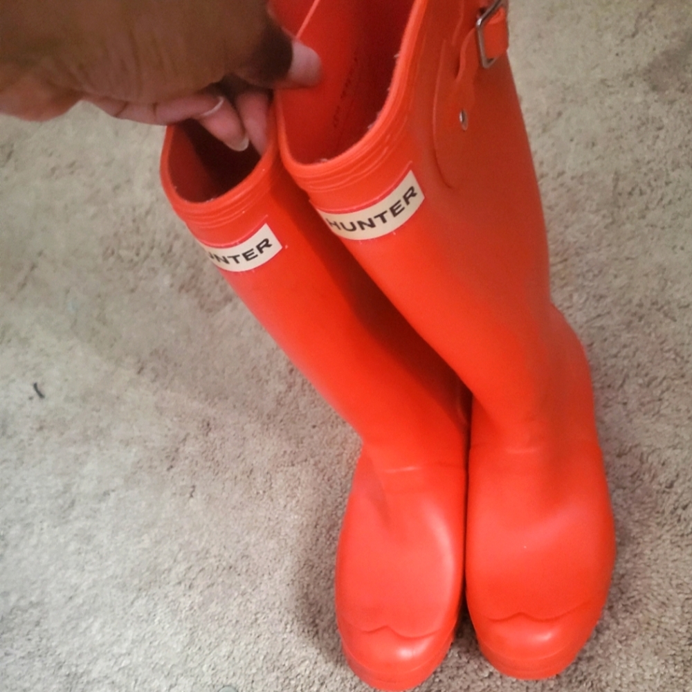 Hunter boots tall